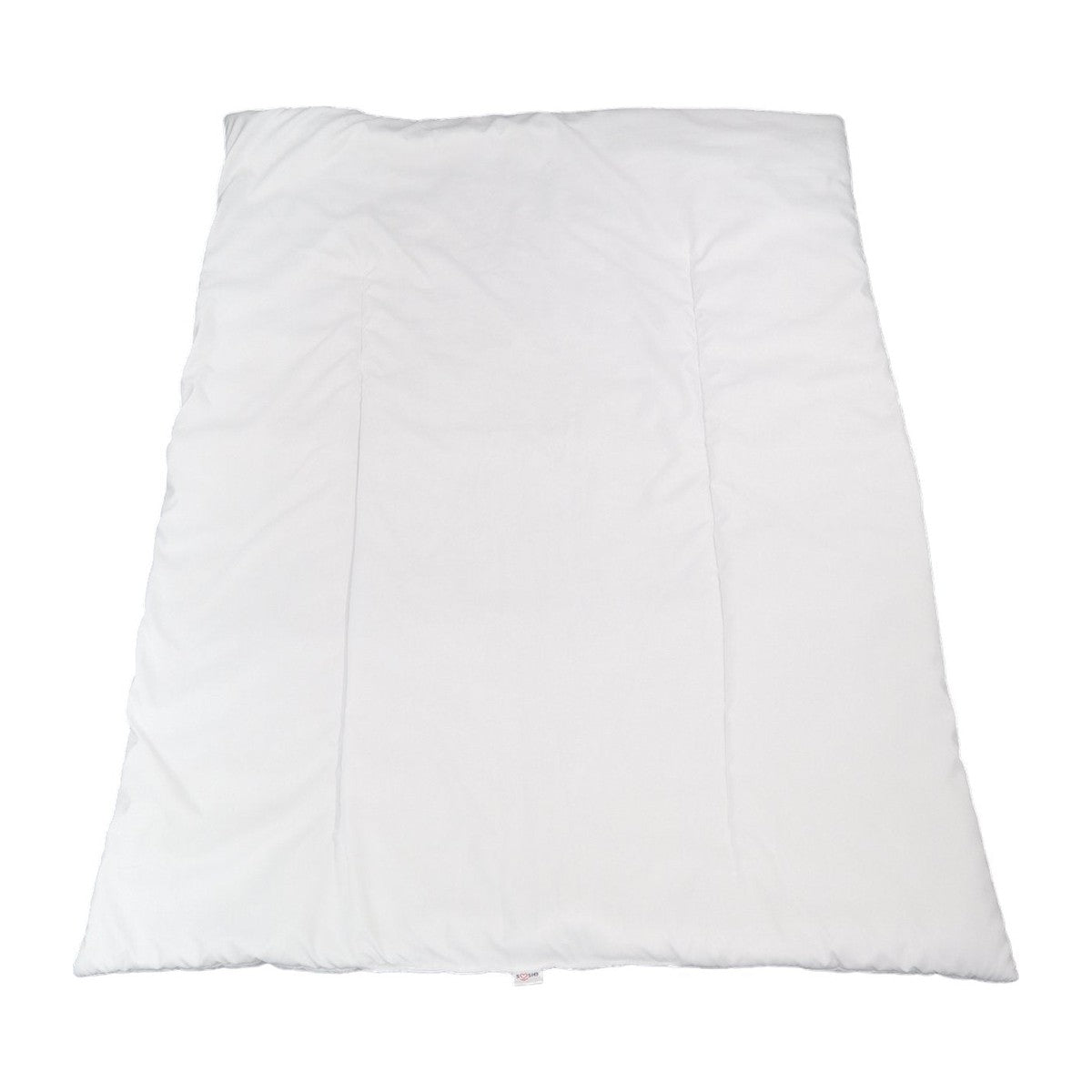 Soosie babydekbed 100x135 cm, wit, met vulling