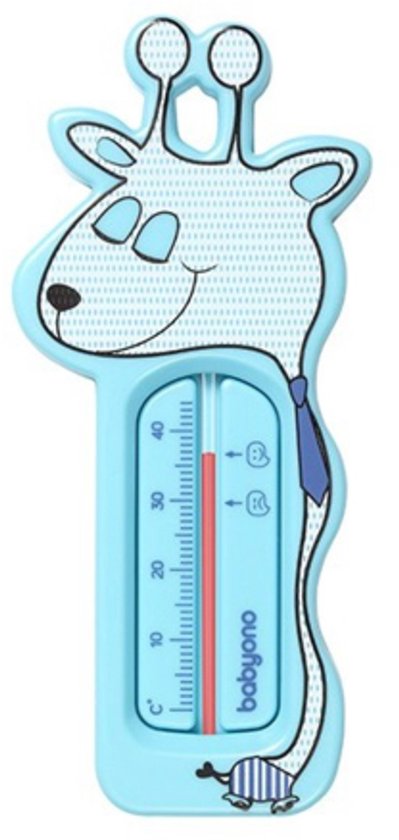 Drijvende badthermometer in blauw, kwikvrij