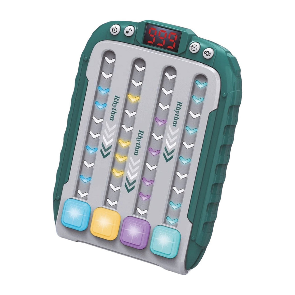 maXlife interactief reflexspel met licht en geluid, 6 moeilijkheidsniveaus
