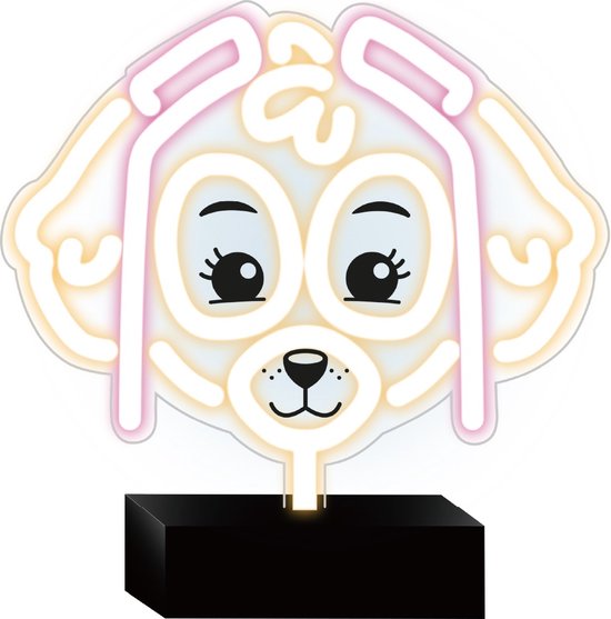 Neon LED-lamp met Skye van PAW Patrol