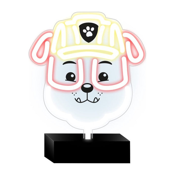 Neon LED-lamp met Rubble van PAW Patrol