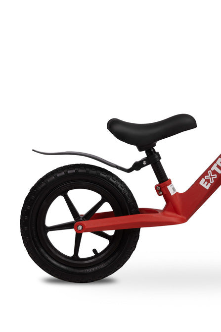 Toyz Exter loopfiets 3-6 jaar met EVA-wielen en verstelbaar zadel Rood