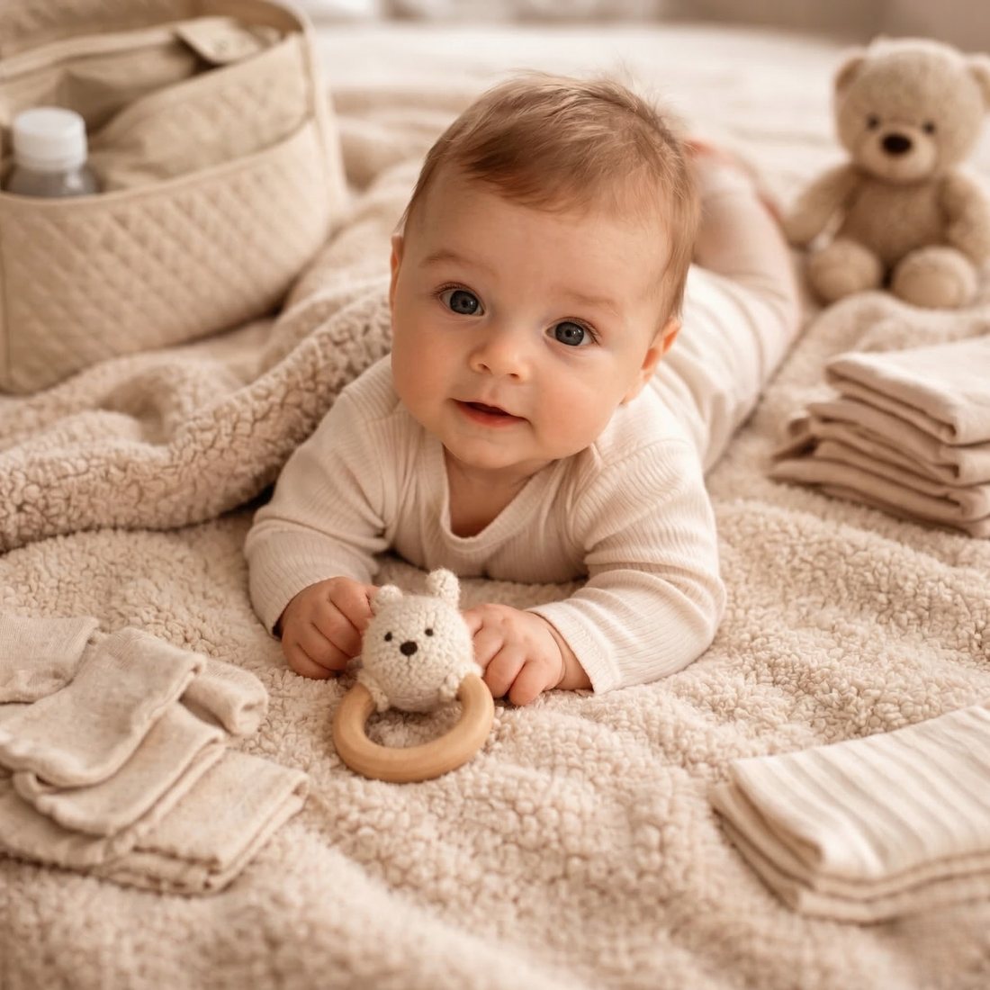 Wat heb je écht nodig voor een pasgeboren baby? De minimalistische babyuitzet