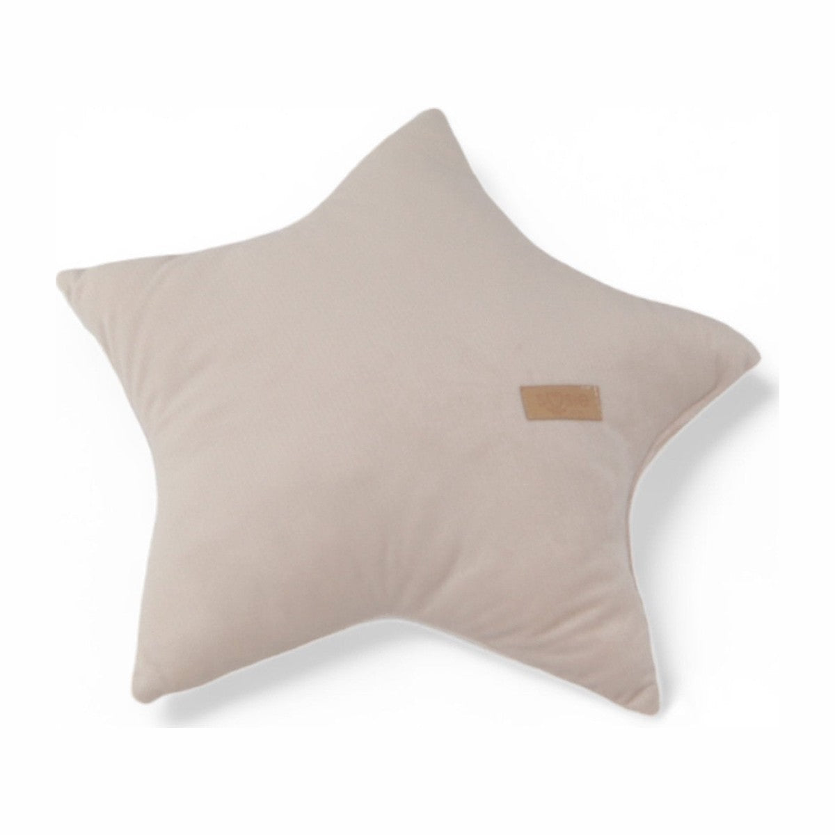 Soosie sierkussen ster GLAMOUR velvet beige, 35x35 cm