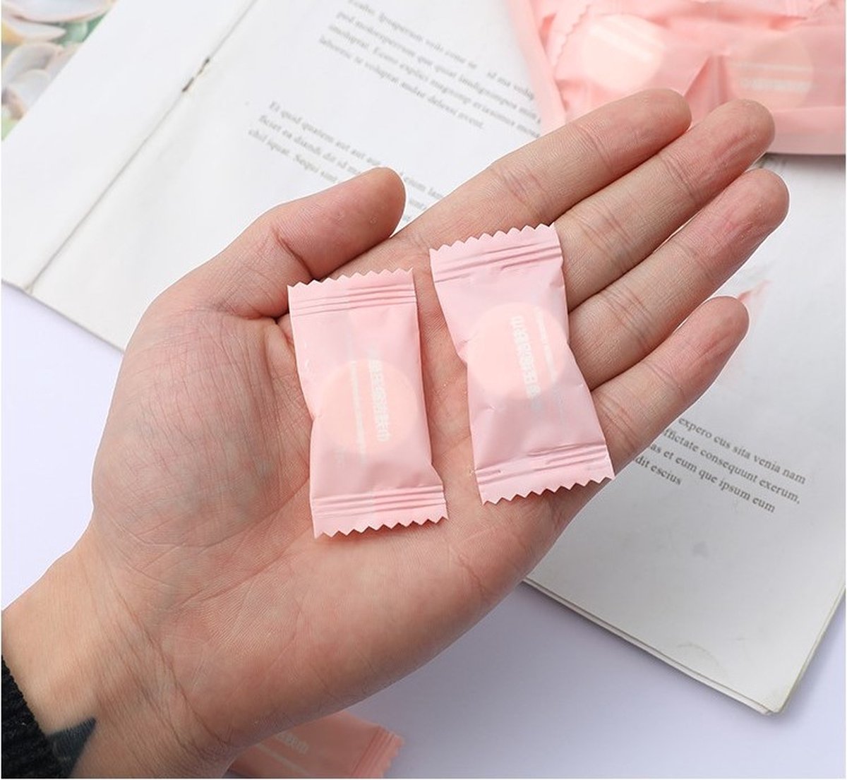 C-multi Gecomprimeerde Doekjes in Tabletvorm – Geurloos – 20 stuks – Compact & Hygiënisch – Voor Onderweg