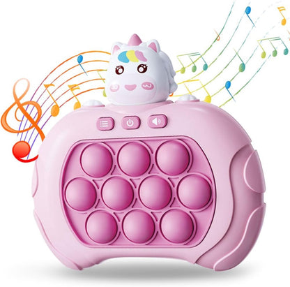 Interactieve Push & Pop It Spel – Eenhoorn (Unicorn) | Licht & Geluid | 4 Spelmodi | Sensorisch Speelgoed voor Kinderen