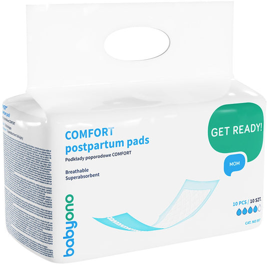 Verpakking Babyono COMFORT kraamverband, 10 stuks