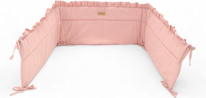 Baby Bedomrander - FRILL - Bedbumper - Hoofdbeschermer - 180 x 30cm