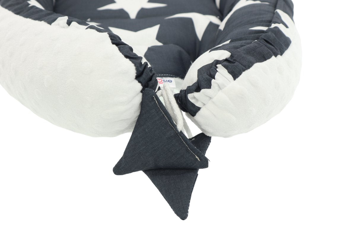 Soosie babynestje Minky-collectie, 90x50 cm