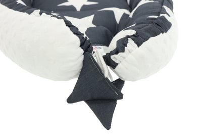 Soosie babynestje Minky-collectie, 90x50 cm