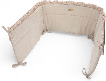 Baby Bedomrander - FRILL - Bedbumper - Hoofdbeschermer - 180 x 30cm