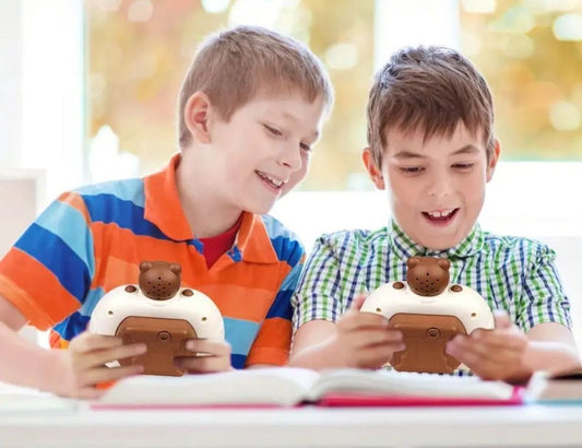 Interactieve Push & Pop It Spel – Nijlpaard (Hippo) | Licht & Geluid | 4 Spelmodi | Sensorisch Speelgoed voor Kinderen