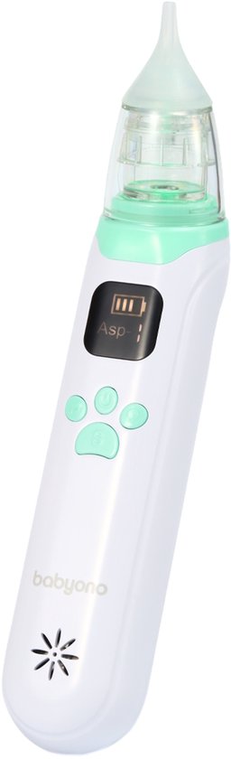 Witte elektrische neusreiniger voor baby