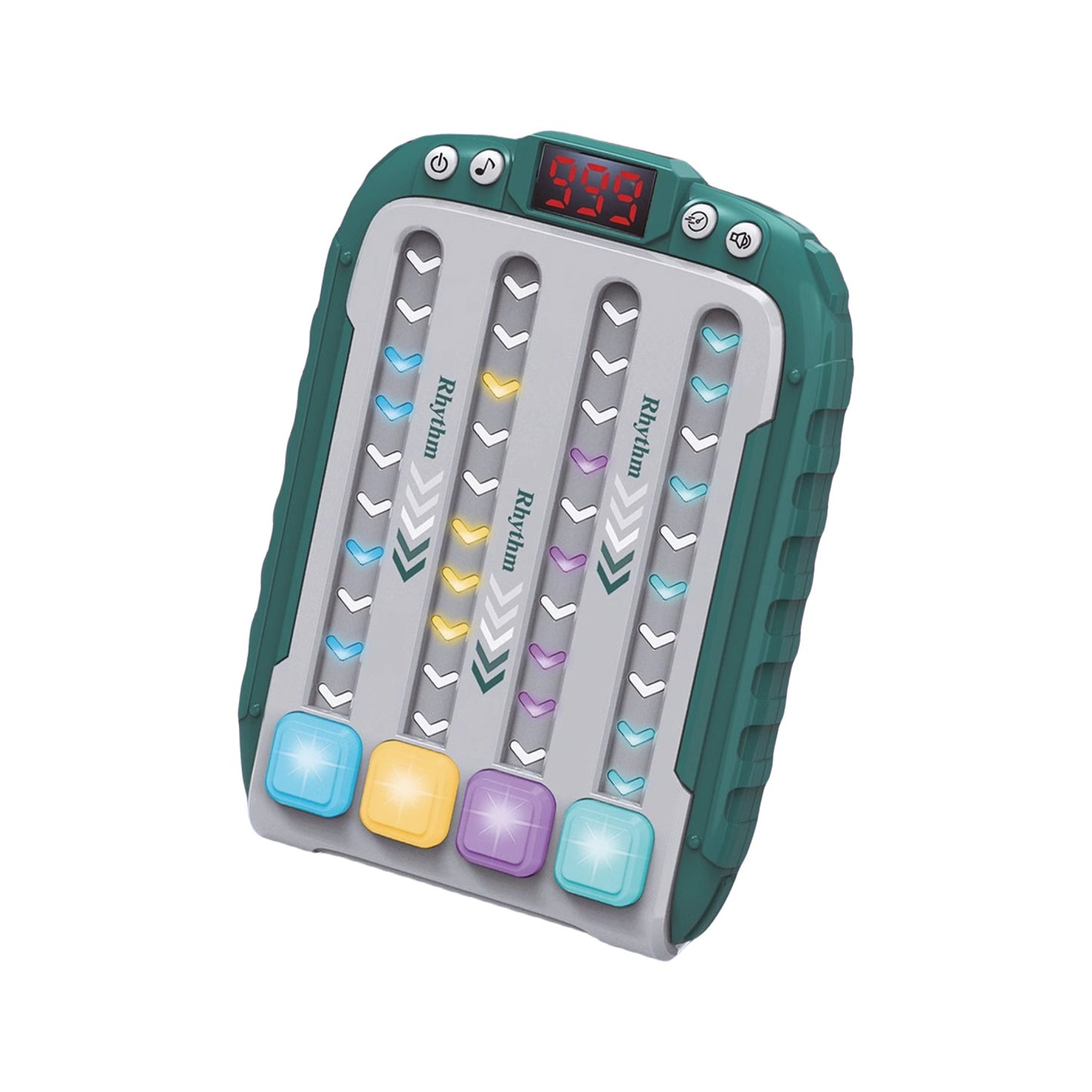 Maxlife MXPS-500 Interactieve Reflex Game – Licht & Geluid – 6 Moeilijkheidsniveaus – Educatief Sensorisch Speelgoed – Portable Skill Game