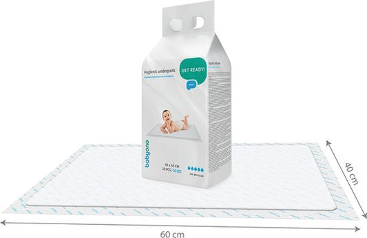 Wegwerp verschoningsmatjes, twintig stuks