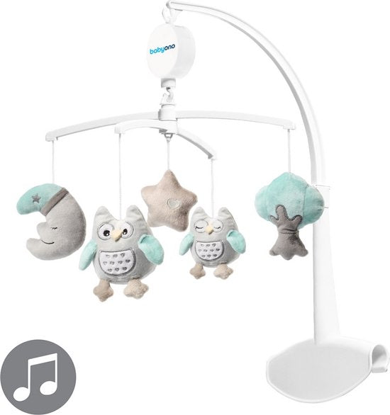 Muziekmobiel met uiltje Sofia