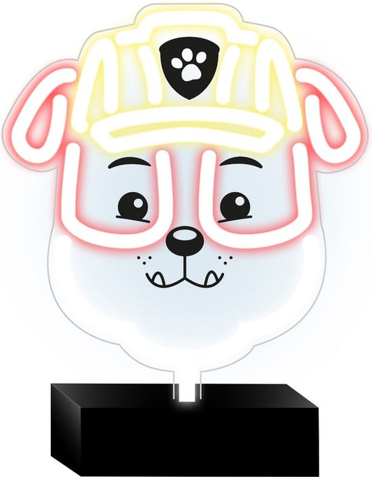 Neon LED-lamp met Rubble van PAW Patrol