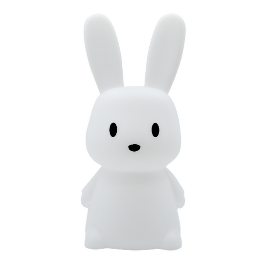 InnoGIO GIOrabbit Mega Maxi siliconen nachtlampje konijn 51 cm, 8 kleuren, oplaadbaar