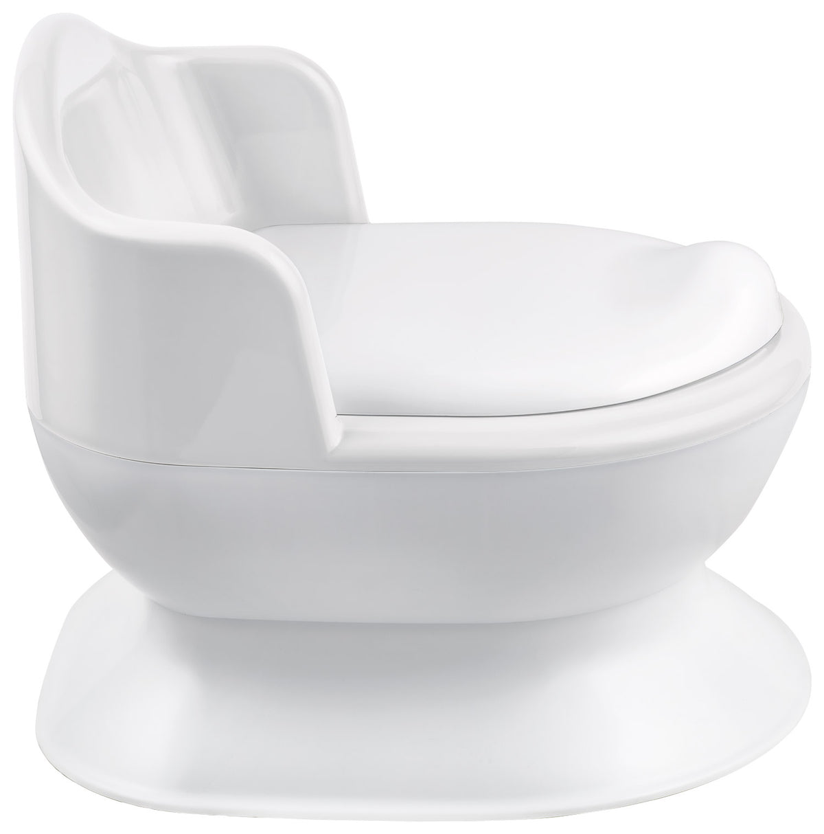Maltex kindertoilet potje met uitneembare pot en opbergvak, 18m+ Wit