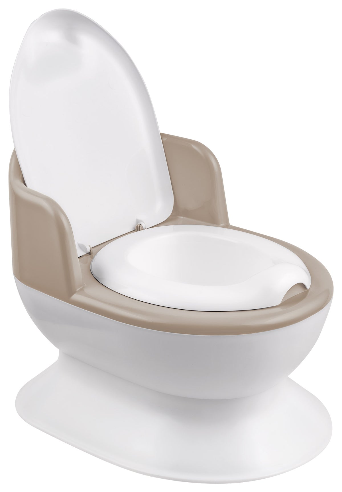 Maltex kindertoilet potje met uitneembare pot en opbergvak, 18m+ Beige