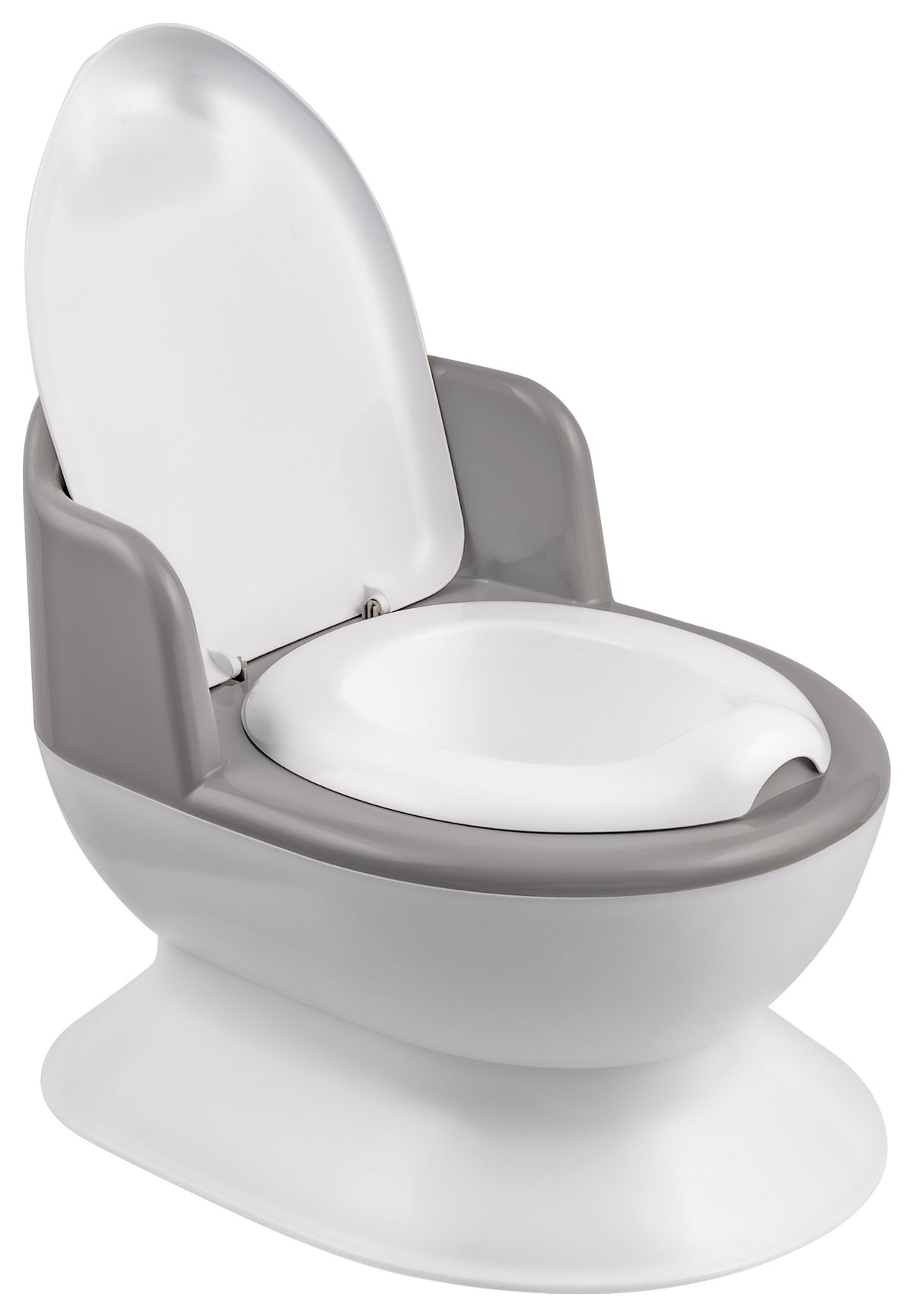 Maltex kindertoilet potje met uitneembare pot en opbergvak, 18m+ Grijs