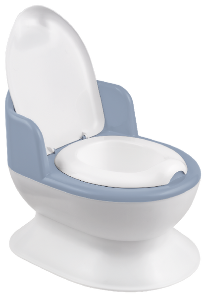 Maltex kindertoilet potje met uitneembare pot en opbergvak, 18m+ Blauw