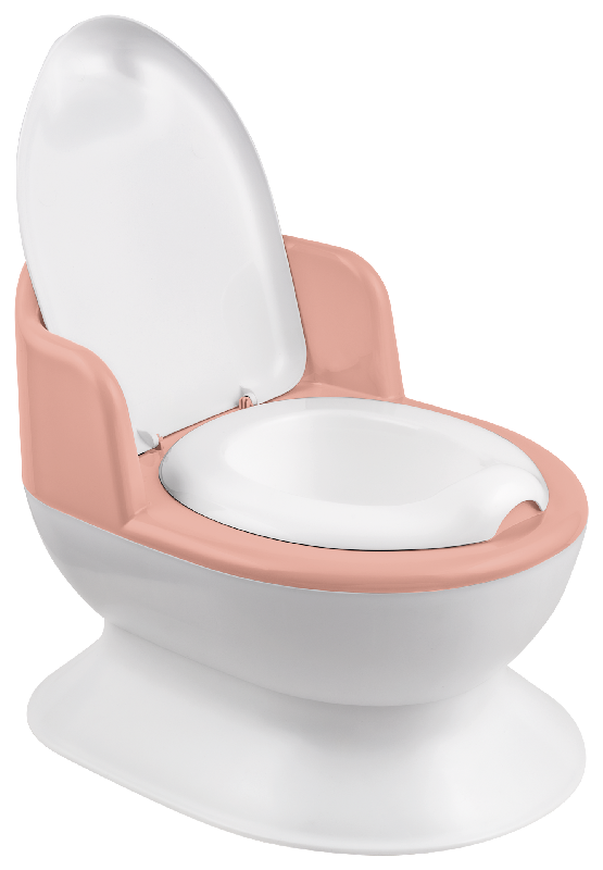 Maltex kindertoilet potje met uitneembare pot en opbergvak, 18m+ Roze
