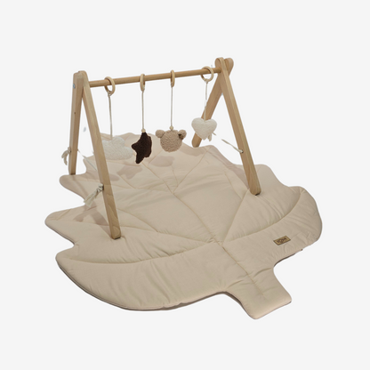 Houten Babygym met Teddy Hangers