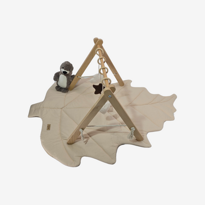 Houten Babygym met Teddy Hangers