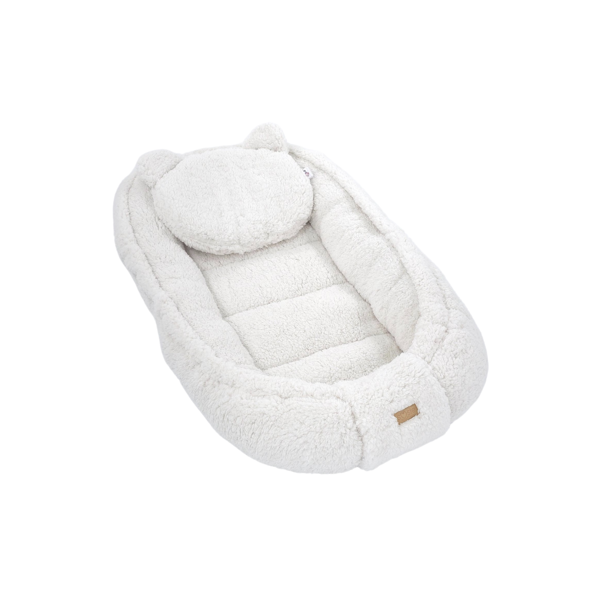 Soosie - Baby Nestje - Babynestje - Zacht en Veilig - Dubbelzijdig Teddy Katoen