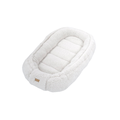 Soosie - Baby Nestje - Babynestje - Zacht en Veilig - Dubbelzijdig Teddy Katoen