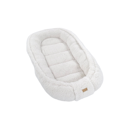 Soosie - Baby Nestje - Babynestje - Zacht en Veilig - Dubbelzijdig Teddy Katoen