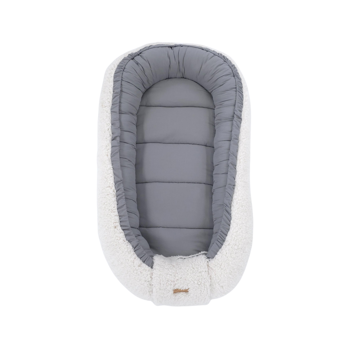 Soosie - Baby Nestje - Babynestje - Zacht en Veilig - Dubbelzijdig Teddy Katoen