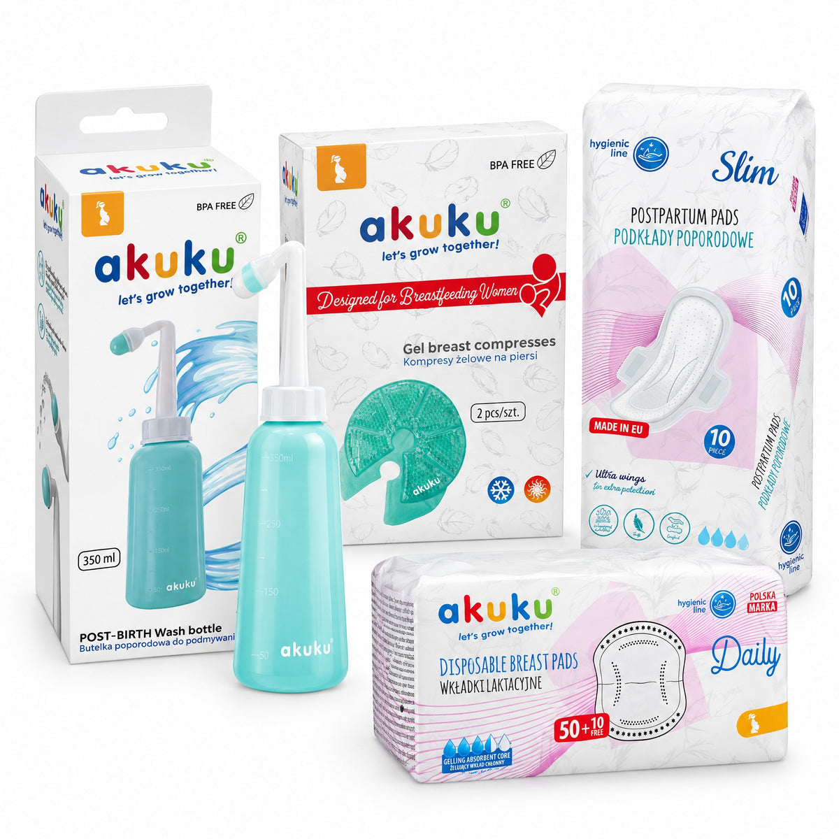 Akuku Kraampakket 4-delig