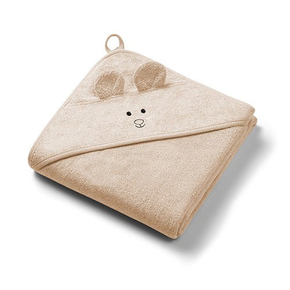 Bamboe badcape, Beige