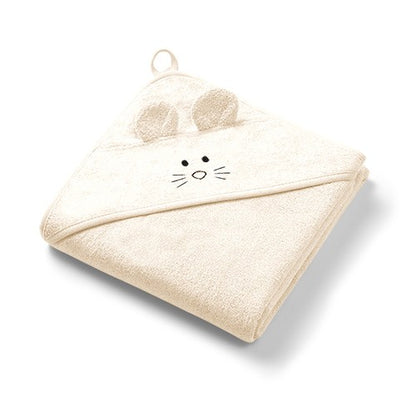 Bamboe badcape, Crème