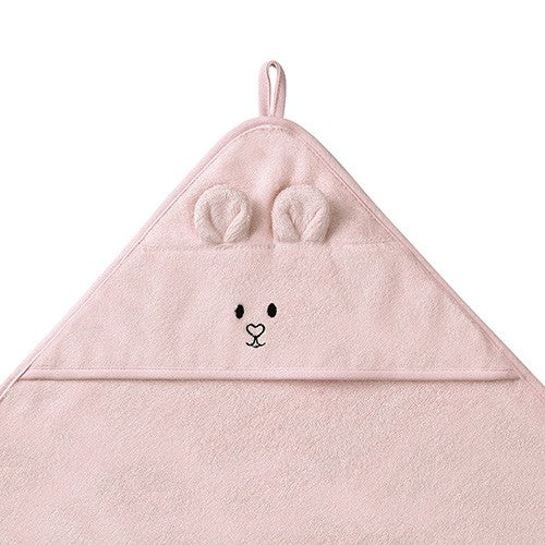 Bamboe badcape, Roze – afbeelding 2