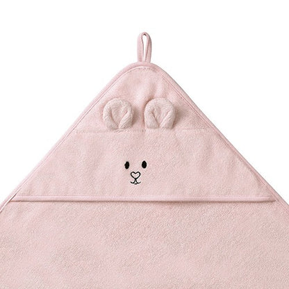 Bamboe badcape, Roze – afbeelding 2