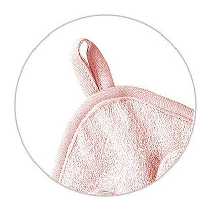 Bamboe badcape, Roze – afbeelding 4