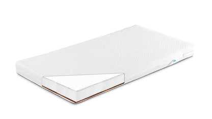 Sensillo kokos-schuim matras 120 x 60 cm, 9 cm dik, afneembare hoes