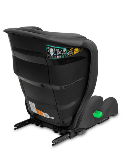 Caretero Nimbus i-Size autostoel 100-150 cm, 4-12 jaar, ISOFIX, 2-in-1 Zwart