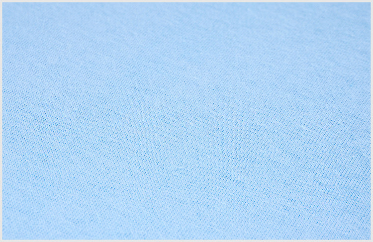Sensillo jersey hoeslaken 120 x 60 cm Blauw