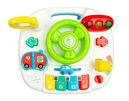 Toyz activiteitentafel Kleine Chauffeur met stuur, licht en geluid (18m+)