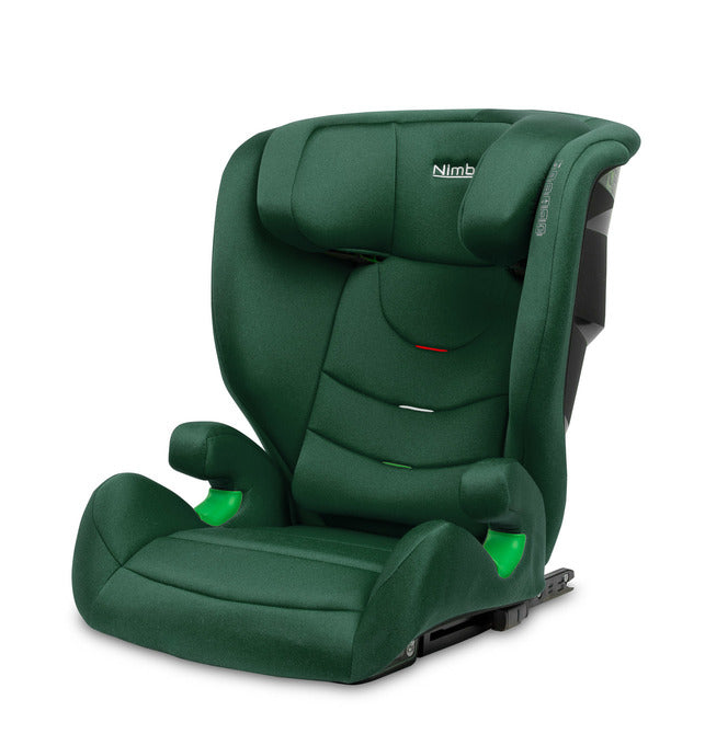 Caretero Nimbus i-Size autostoel 100-150 cm, 4-12 jaar, ISOFIX, 2-in-1 Donkergroen