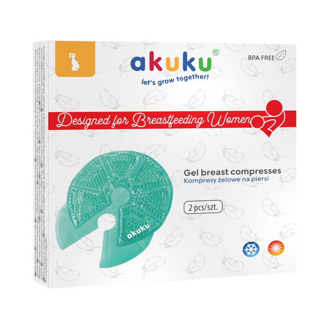 Akuku Gel Borstkompressen Hot & Cold