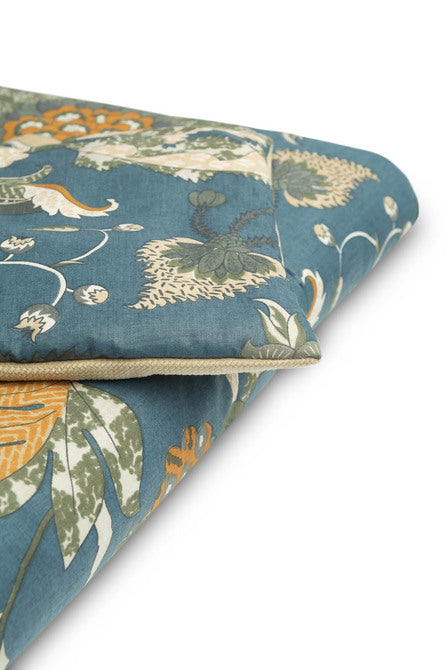 Sensillo velvet beddengoedset ledikant Marokko beige: dekbed 95x75 cm en kussen 35x25 cm