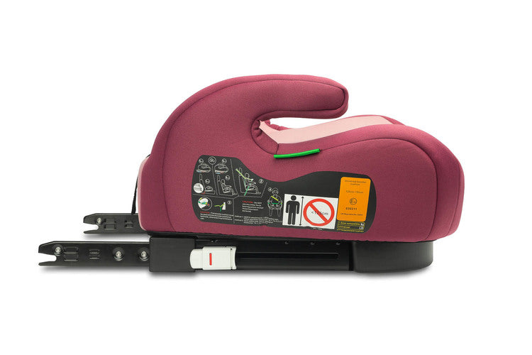 Caretero Puma i-Size zitverhoger 125-150 cm met ISOFIX Oudroze
