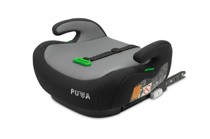 Caretero Puma i-Size zitverhoger 125-150 cm met ISOFIX Zwart