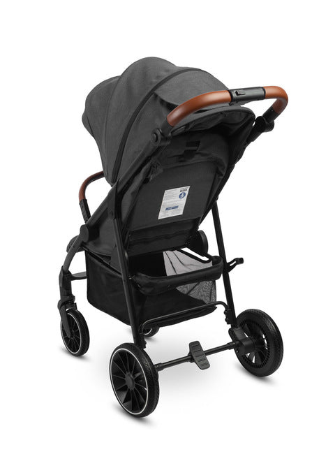 Caretero Elma buggy 0-4 jaar, met regenhoes en voetenzak Donkergrijs