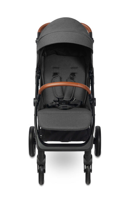Caretero Elma buggy 0-4 jaar, met regenhoes en voetenzak Donkergrijs